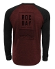 ROCDAY STAGE KOSZULKA DŁUGI RĘKAW CZARNO-CZERWONA