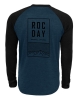 ROCDAY STAGE KOSZULKA DŁUGI RĘKAW CZARNO-NIEBIESKA
