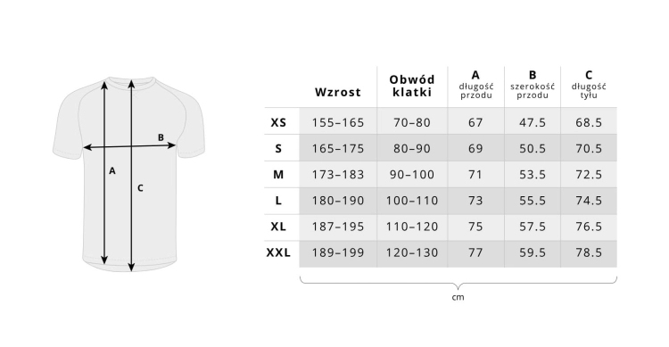ROCDAY JERSEY Z KRÓTKIM RĘKAWEM PARK BIAŁY