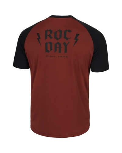ROCDAY JERSEY Z KRÓTKIM RĘKAWEM PARK CZERWONO-CZARNY