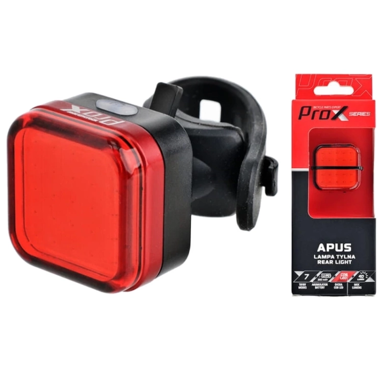 Lampka Rowerowa Prox Apus Tył