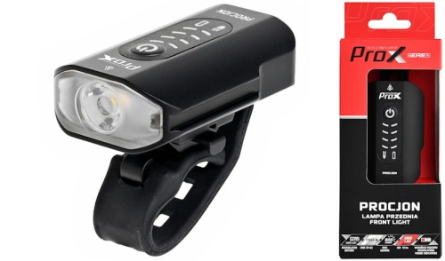 Lampka Rowerowa Prox Procjon Przód