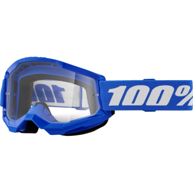 Gogle rowerowe 100% STRATA 2 JUNIOR Niebieskie