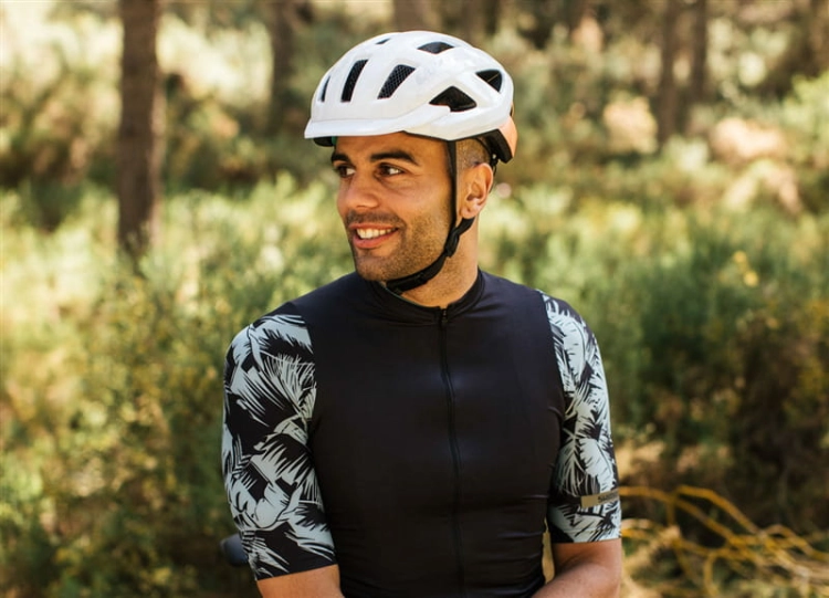 Kask rowerowy Lazer Cerro KC White Flash Orange