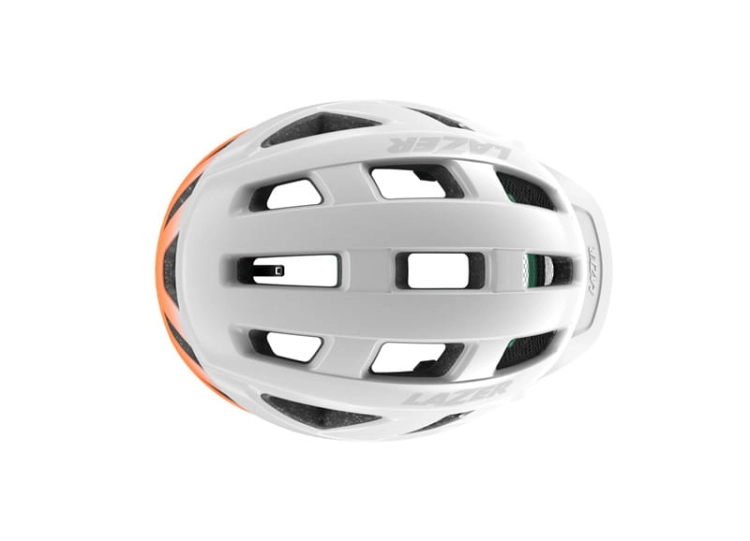 Kask rowerowy Lazer Cerro KC White Flash Orange
