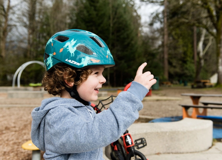 Kask rowerowy Lazer Nutz 2.0 Kids Dragon