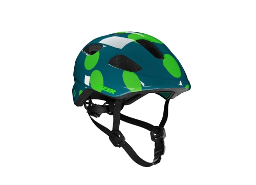 Kask rowerowy Lazer Nutz 2.0 Kids Green Dots