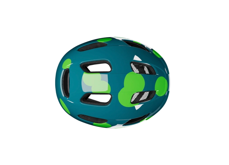 Kask rowerowy Lazer Nutz 2.0 Kids Green Dots
