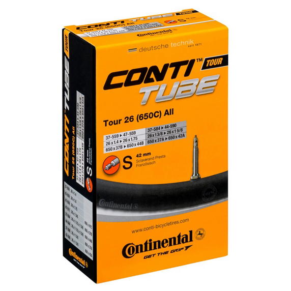 Dętka Cointinental Tour 26 Presta 42mm 37-559/47-597