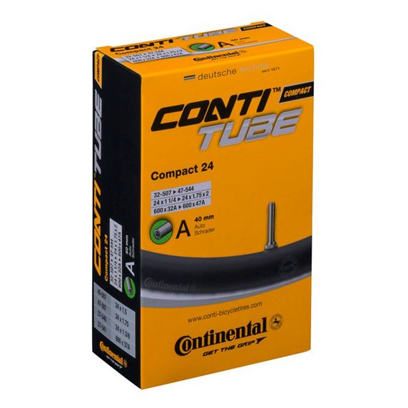 Dętka Continental Compact 24 Auto 40mm 32-507/47-544