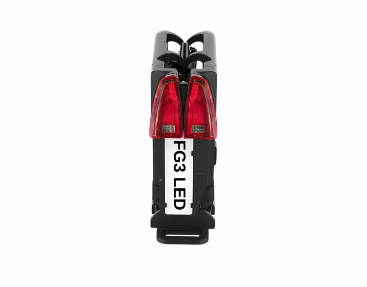 Bagażnik na 3 rowery PROUSER Diamant FG3 BLACK LED