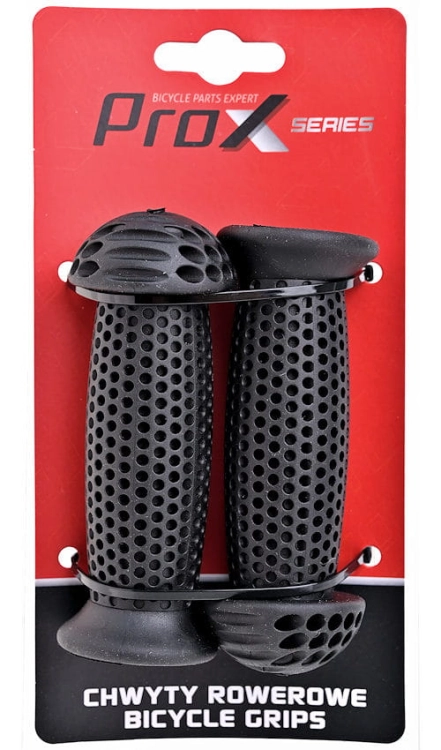 Chwyty rowerowe PROX gp-39b czarne 110mm dziecięce