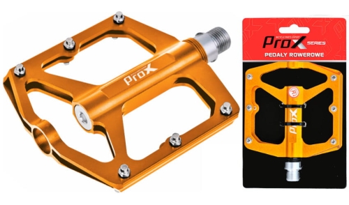 Pedały platformowe PROX Stig 25 złote