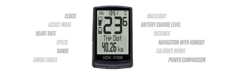 Licznik Rowerowy SIGMA EOX VIEW 1300
