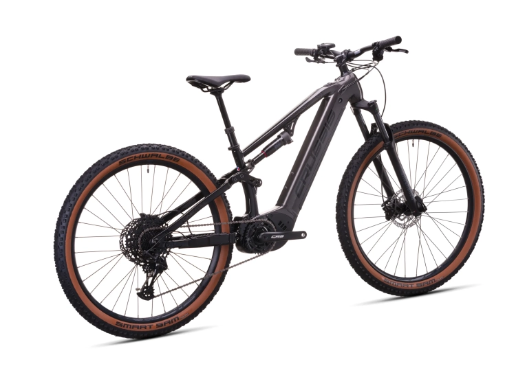 Rower elektryczny Crussis One-Full 9.11 894 Wh szary
