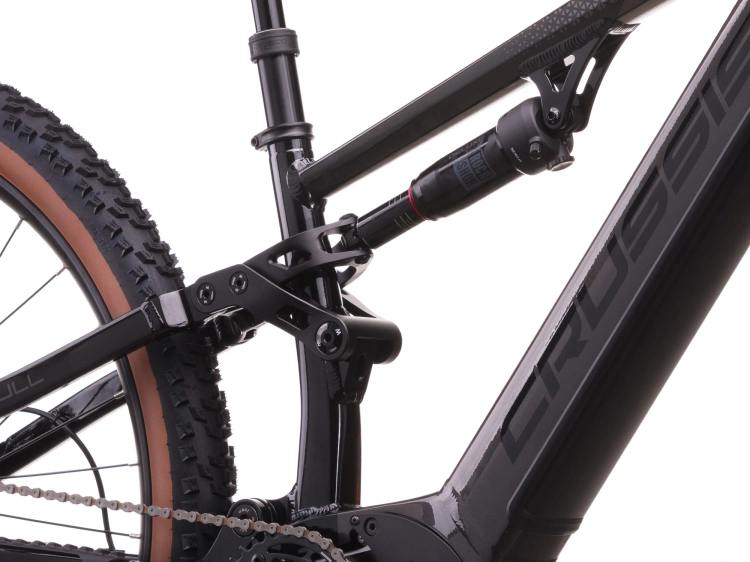 Rower elektryczny Crussis One-Full 9.11 894 Wh szary