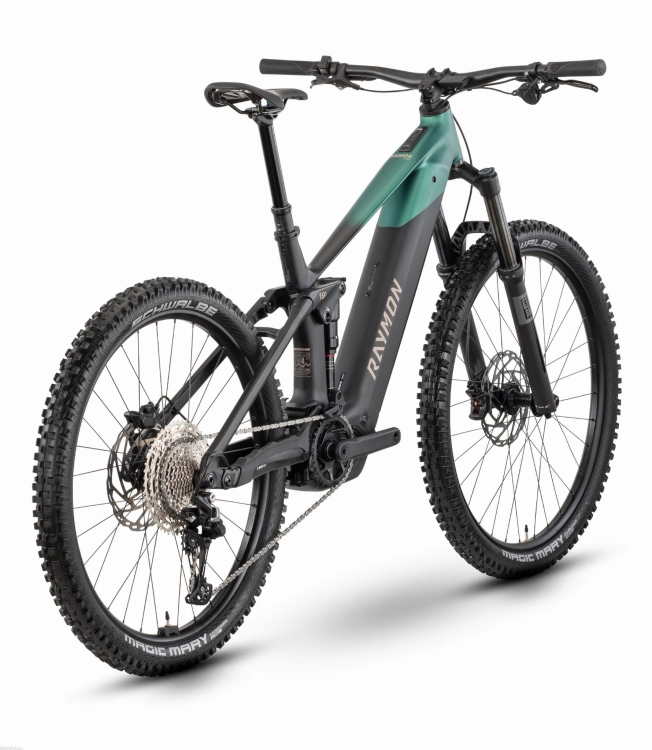 Rower elektryczny Raymon Vamok Comp black
