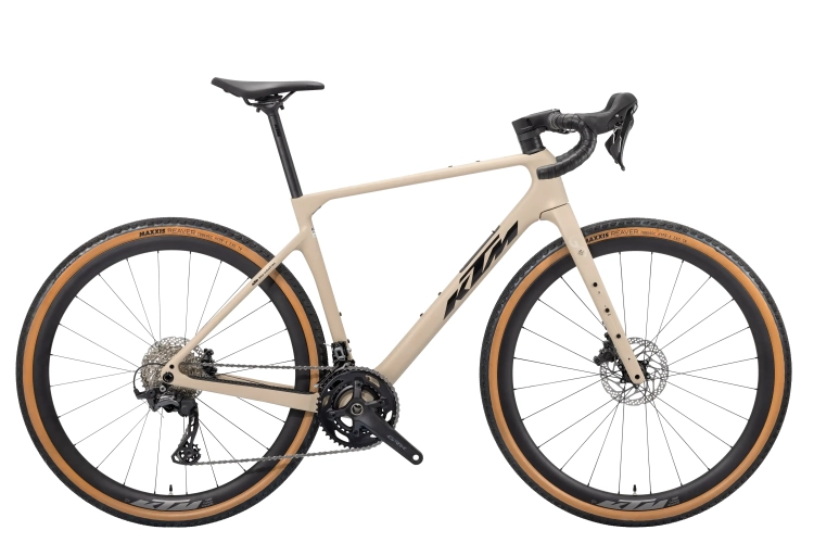 Rower KTM Gravelator Elite 2X kremowy