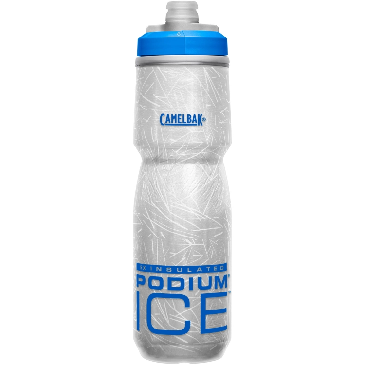Bidon rowerowy CAMELBAK PODIUM ICE 620ML - Szary/niebieski