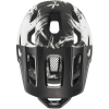 Kask rowerowy Uvex React Jr fullface Balck White Mat