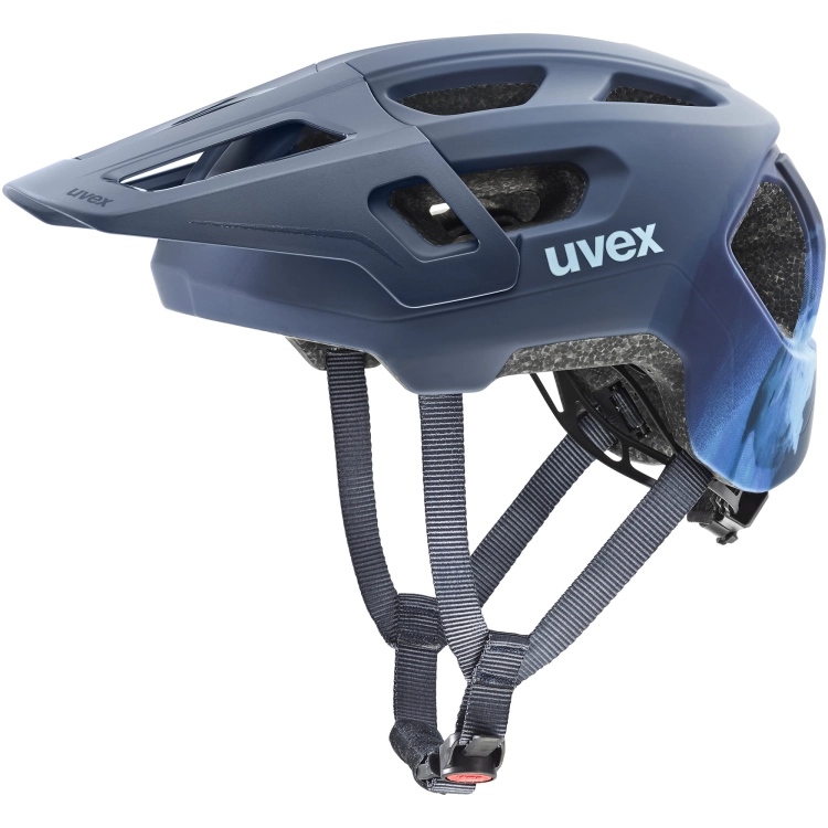 Kask rowerowy Uvex React Jr fullface Dusk Blue Mat