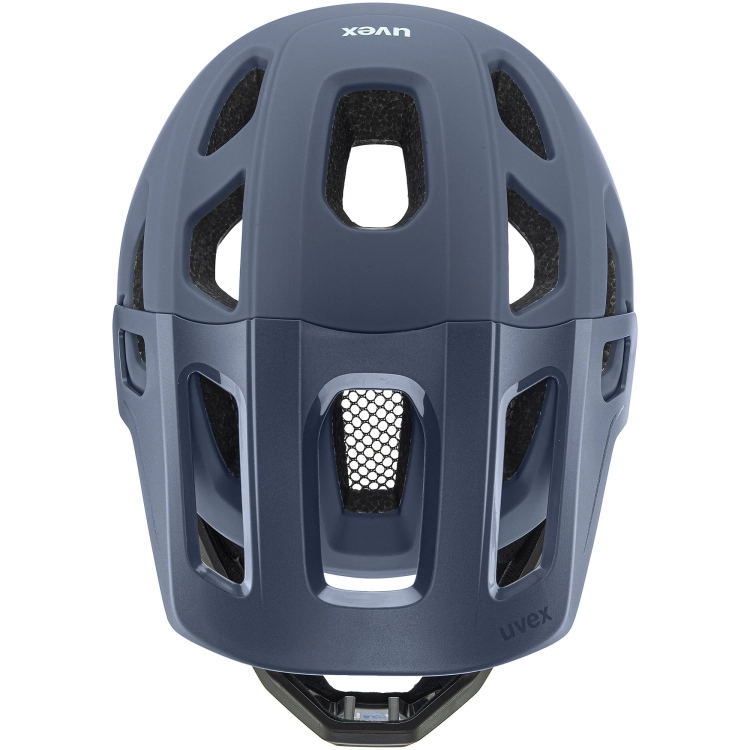 Kask rowerowy Uvex React Jr fullface Dusk Blue Mat