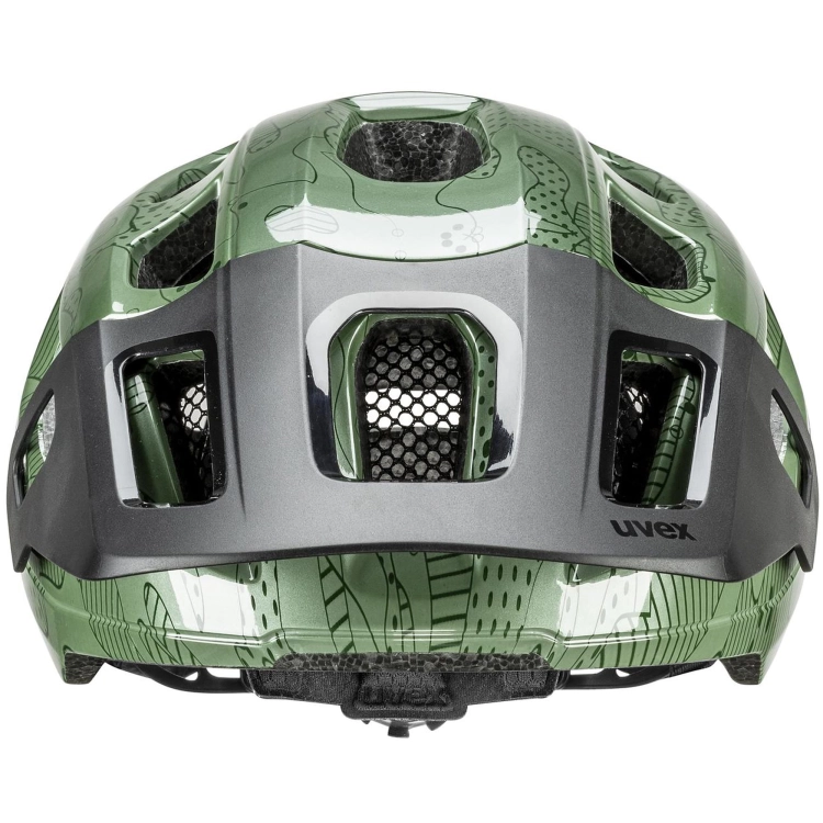 Kask rowerowy Uvex React Jr Moss Green