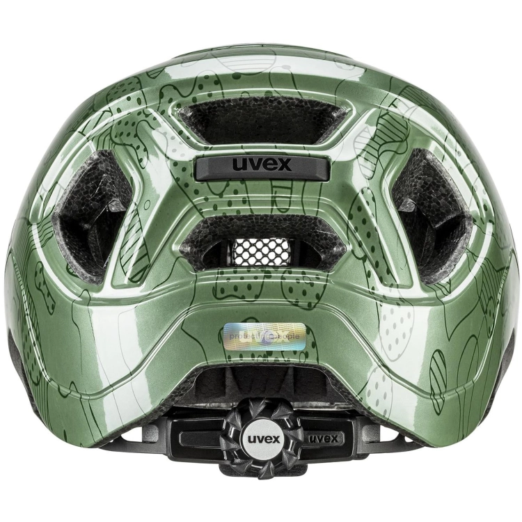Kask rowerowy Uvex React Jr Moss Green