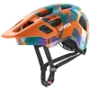 Kask rowerowy Uvex React Jr Papaya Camo mat