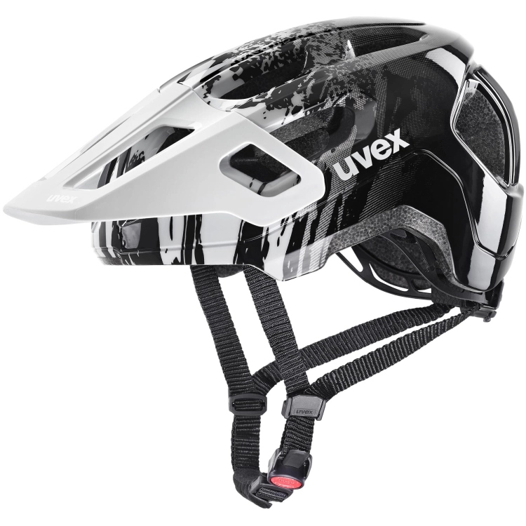Kask rowerowy Uvex React Jr White Black Mat