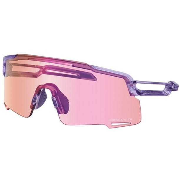 Okulary rowerowe SHIMANO EQUINOX RIDESCAPE TRAIL Transparent Lilac