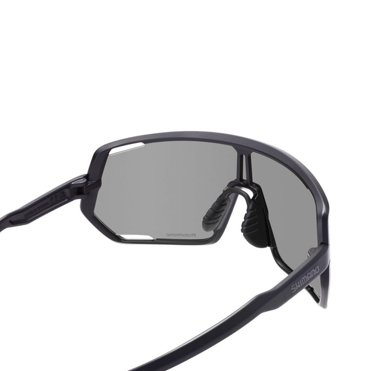 Okulary rowerowe SHIMANO TECHNIUM PHOTOCHROMIC GRAY (PH) Black Matt