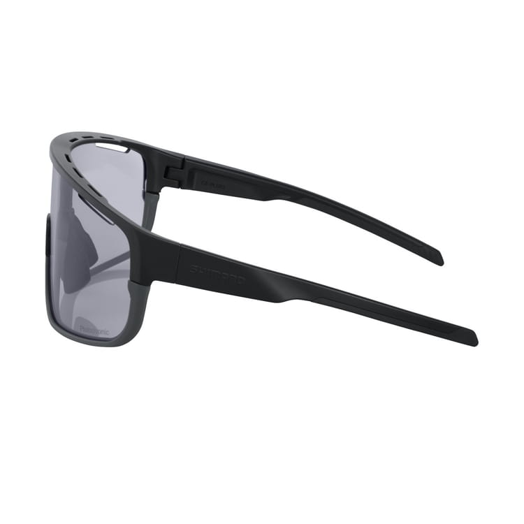 Okulary rowerowe SHIMANO PULSAR PHOTOCHROMIC GRAY Matte Black
