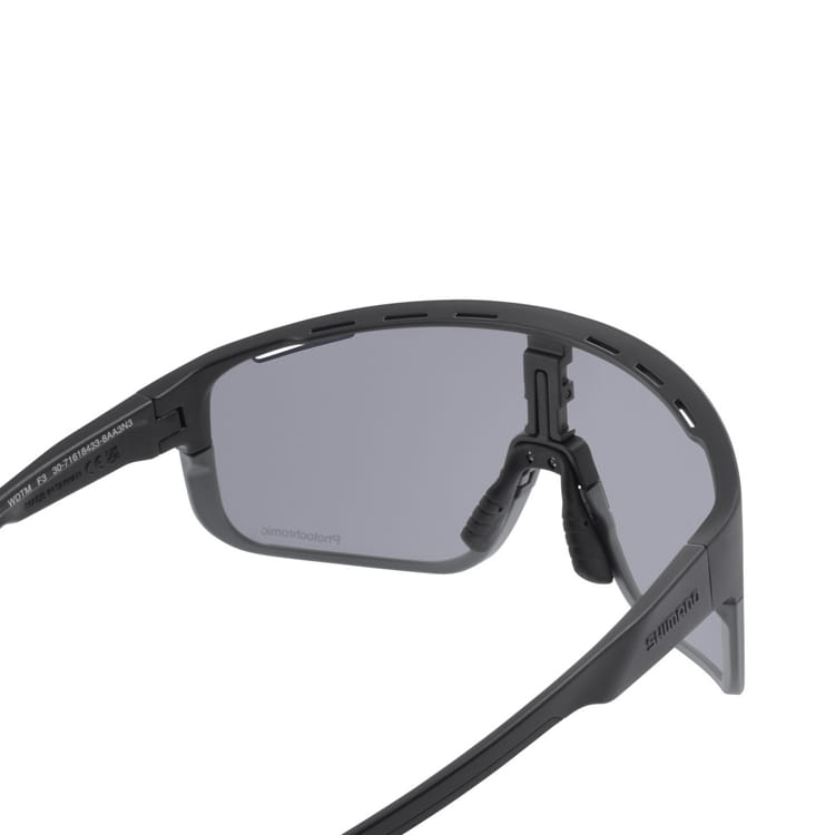 Okulary rowerowe SHIMANO PULSAR PHOTOCHROMIC GRAY Matte Black