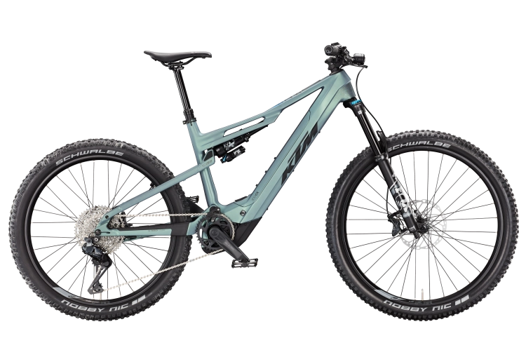 Rower elektryczny KTM Macina Kapoho 8972L DI2 - Bright Teal Matt