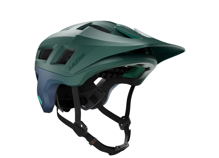 Kask rowerowy Lazer Coyote Matte Green Blue