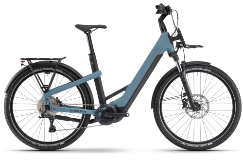 Rower elektryczny Winora Yakun X10 - Low ( Shark Blue )