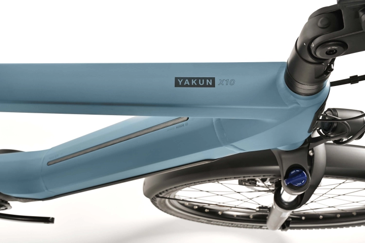 Rower elektryczny Winora Yakun X10 - High ( Shark Blue )