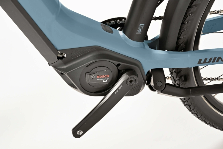 Rower elektryczny Winora Yakun X10 - High ( Shark Blue )