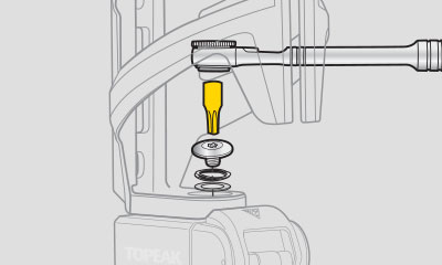 Klucz multitool TOPEAK RATCHET ROCKET LITE DX