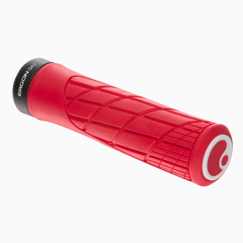Chwyty rowerowe ERGON GA2 FAT RISKY RED