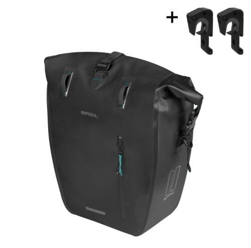 Basil Sakwa pojedyncza RIVO L SINGLE BAG czarny