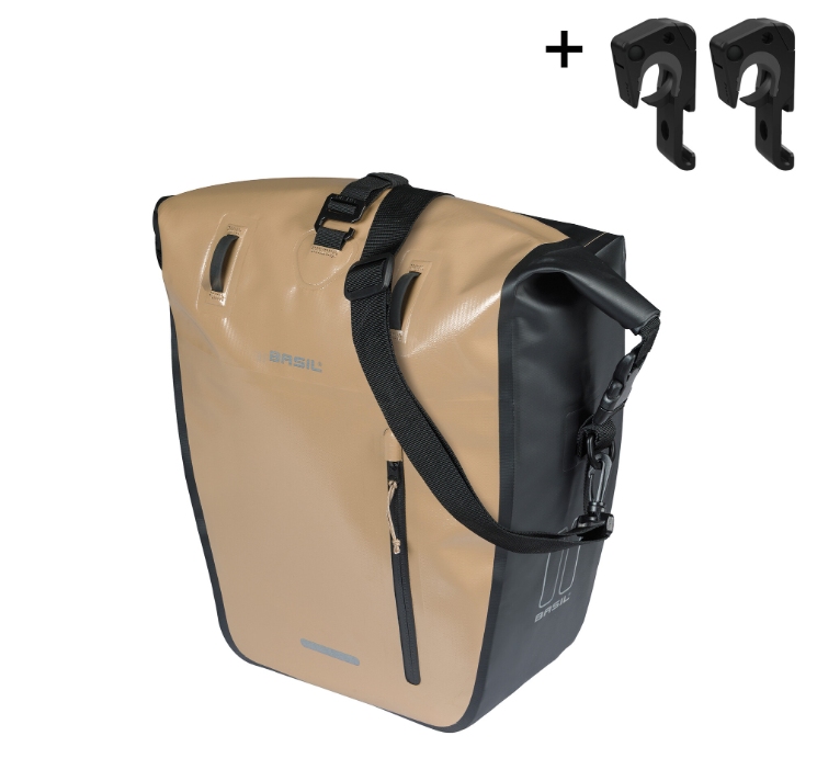 Basil Sakwa pojedyncza RIVO L SINGLE BAG piaskowy