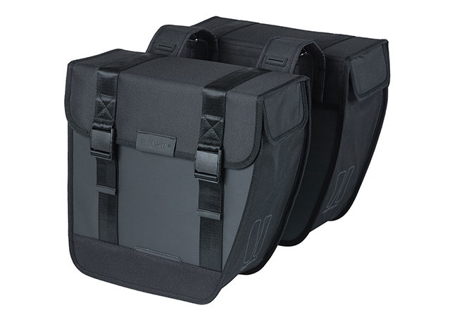 Basil Sakwa podwójna MOVE TRUNKBAG, 10-26L, black