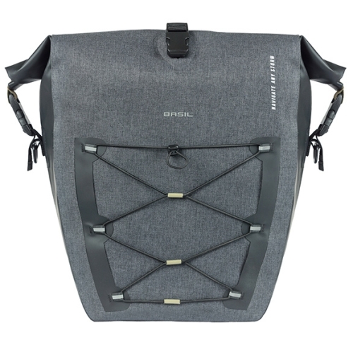 Basil Sakwa pojedyncza NAVIGATOR WATERPROOF L grey