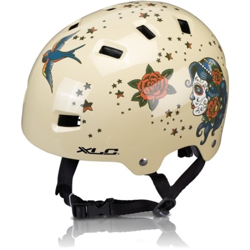Kask rowerowy XLC URBAN BH-C22 K.TATOO. R.53-59CM