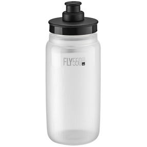 Bidon rowerowy ELITE FLY TEX 550ml - Clear