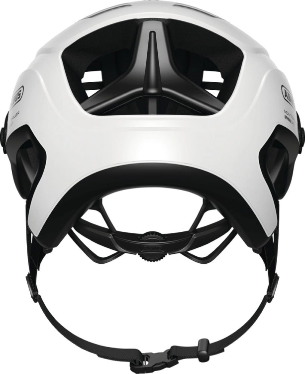 Kask rowerowy ABUS MonTrailer polar white