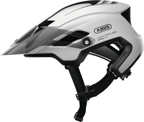 Kask rowerowy ABUS MonTrailer polar white