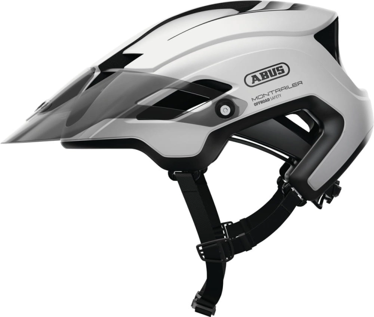 Kask rowerowy ABUS MonTrailer polar white